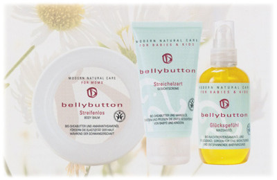 bellybutton - Streifenlos Body Balm, Streichzart, Glücksgefühl Baby-Massageöl